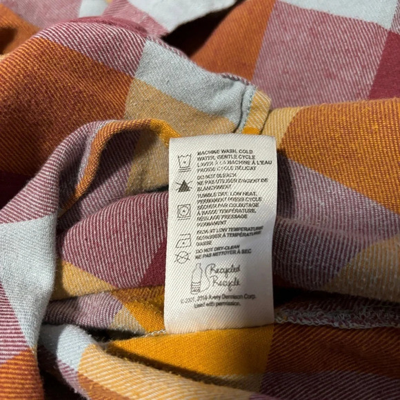 Wind River |  Colorful Plaid Long Sleeve Button Up Shirt - Picture 6 of 9